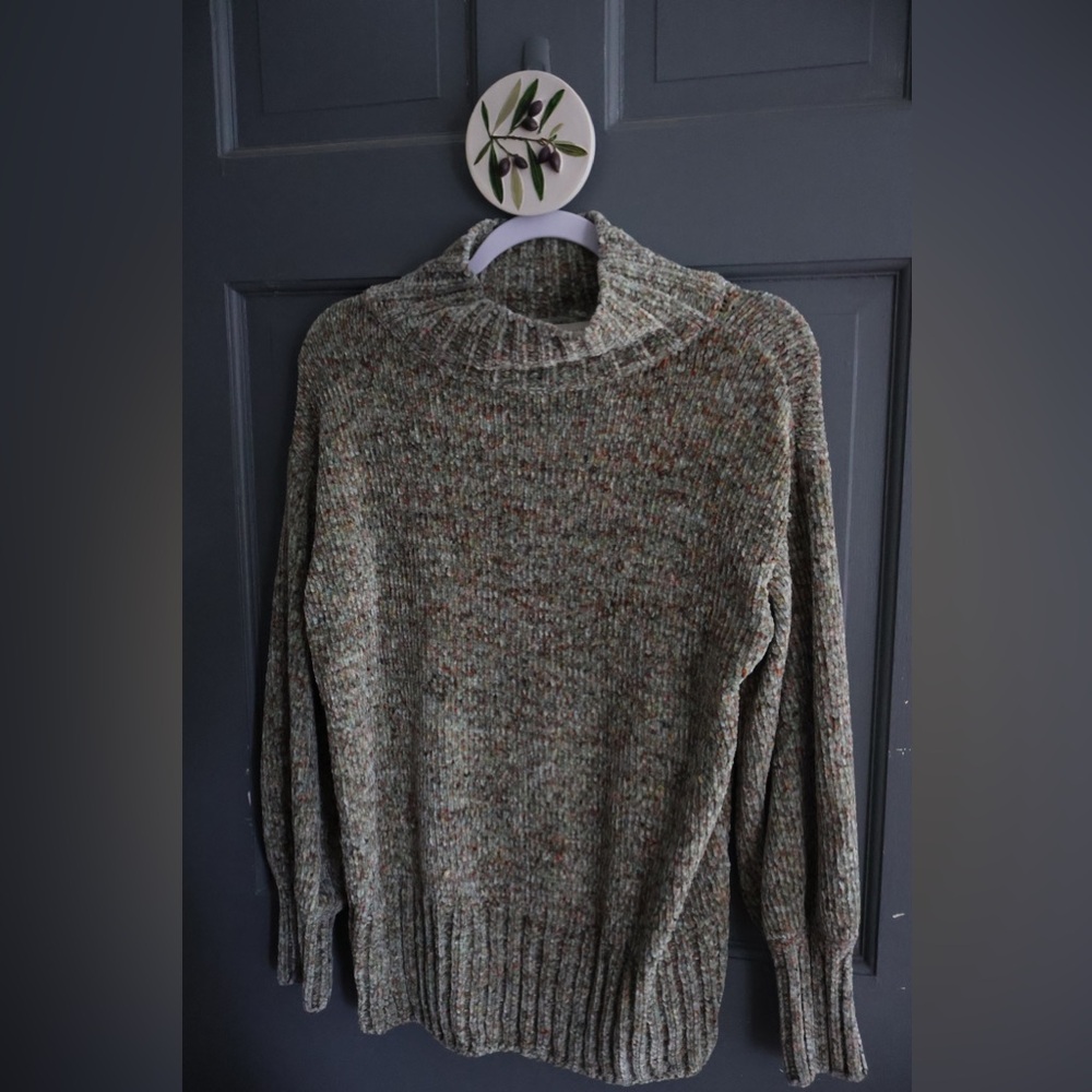 Cozy Multicolor Knit Sweater